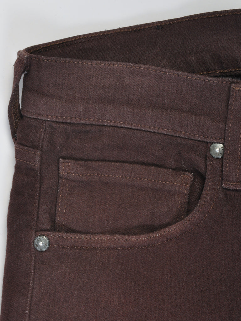 Paige Chocolate Plum Brown Lennox Jeans