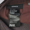 Paige Chocolate Plum Brown Lennox Jeans