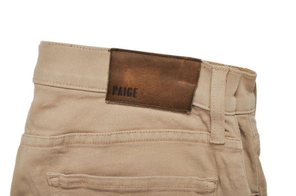 Paige Toasted Almond Brown Lennox Jeans