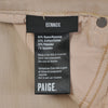 Paige Toasted Almond Brown Lennox Jeans