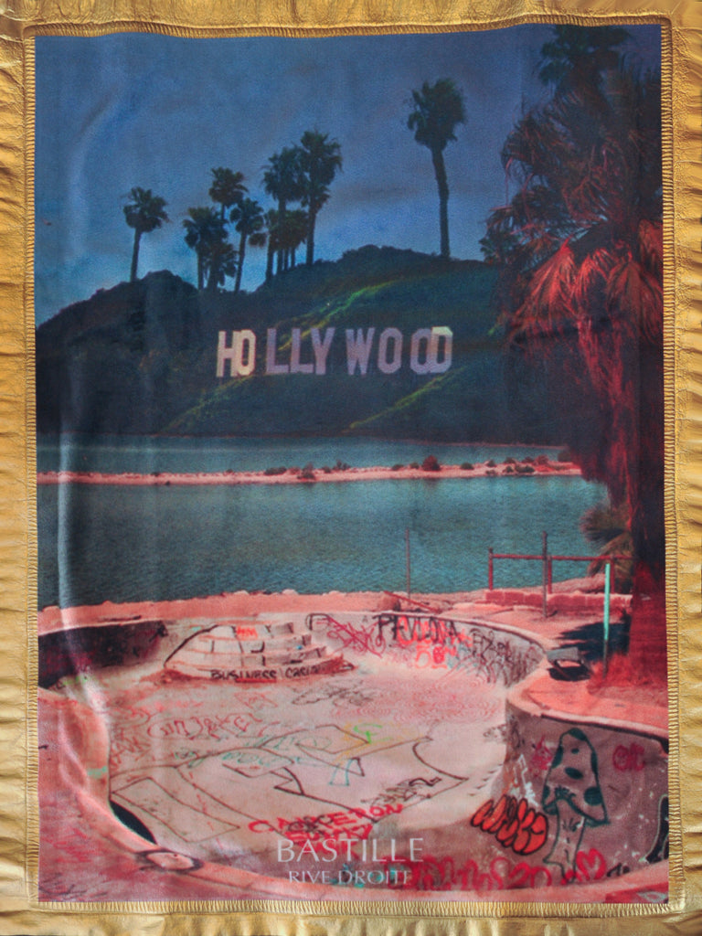 Bastille Rive Droit Black Hollywood Skate Park T-Shirt