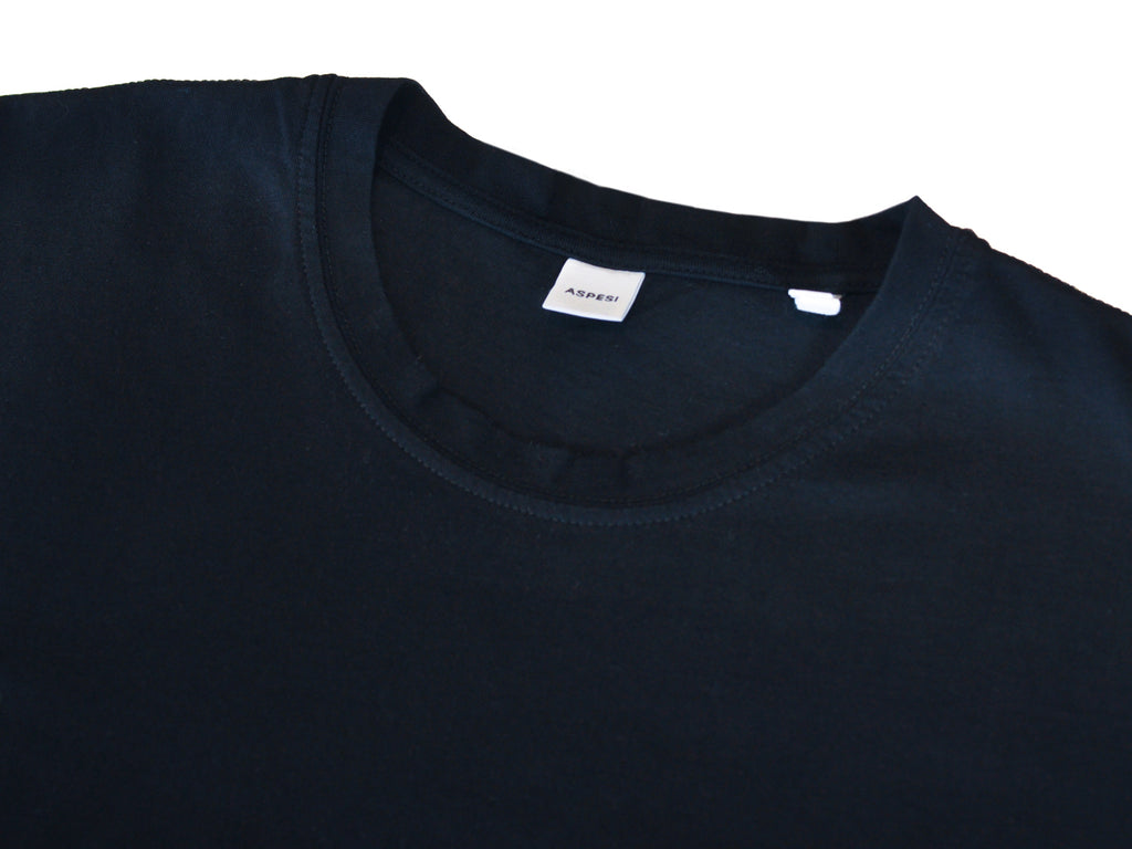 Aspesi Black Pocket T-Shirt