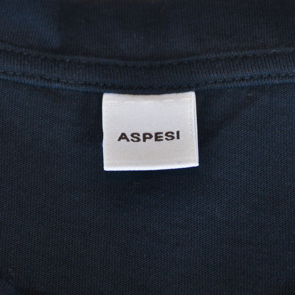 Aspesi Black Pocket T-Shirt