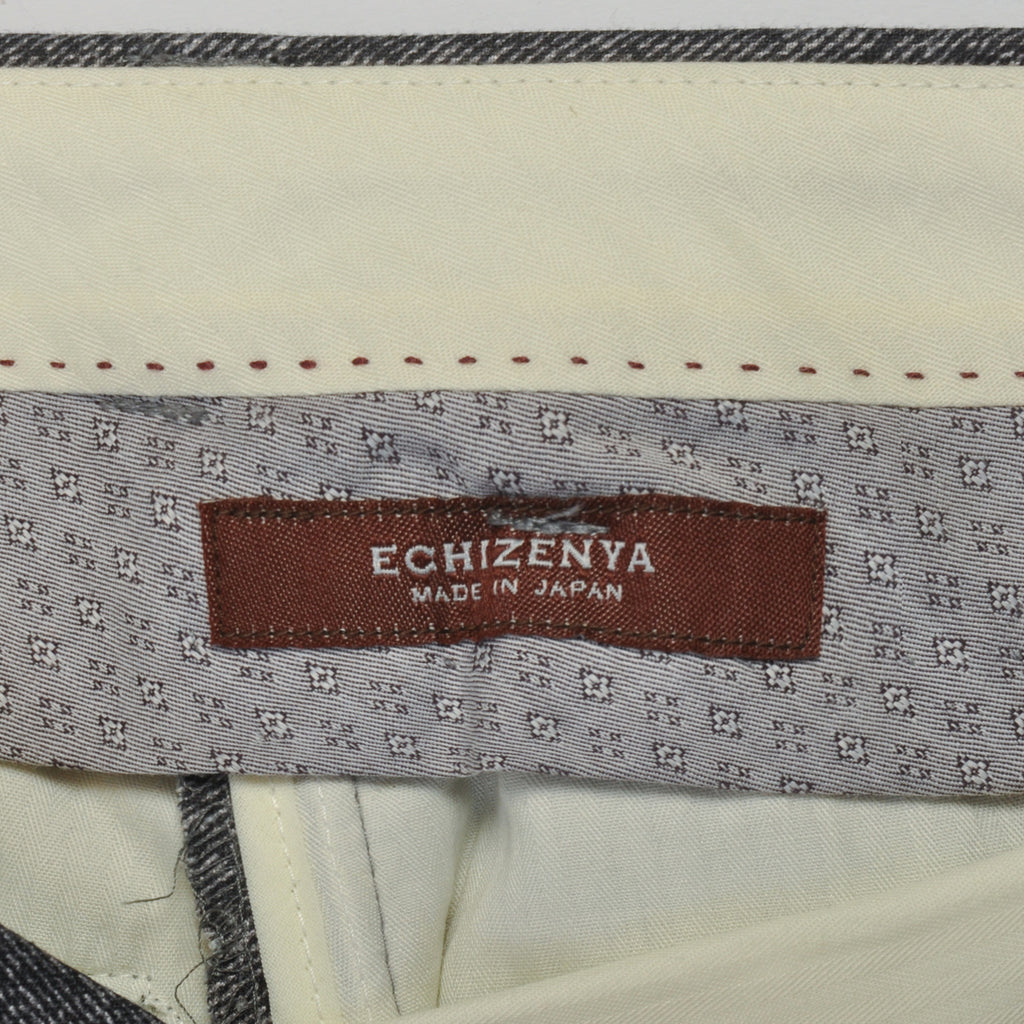Echizenya Grey Twill Dress Pants