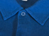 Sunspel Medium Blue Washed Pique Polo Shirt