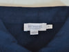 Sunspel Navy Blue Washed Pique Polo Shirt