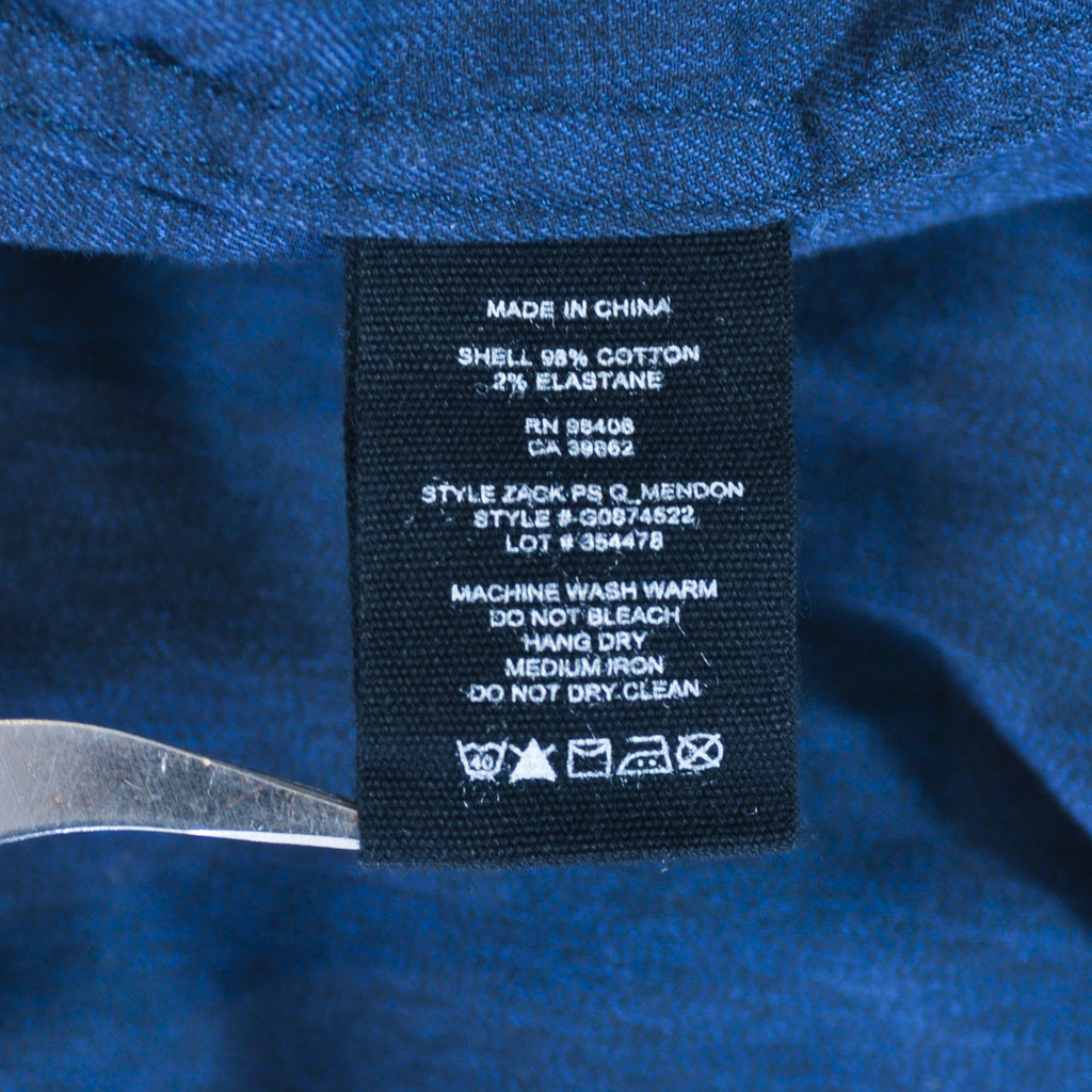 Theory Navy Blue Zach Mendon Shirt