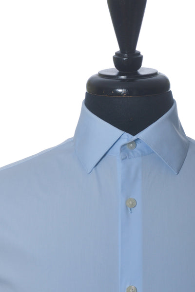 Theory Light Blue Slim Fit Dover Shirt