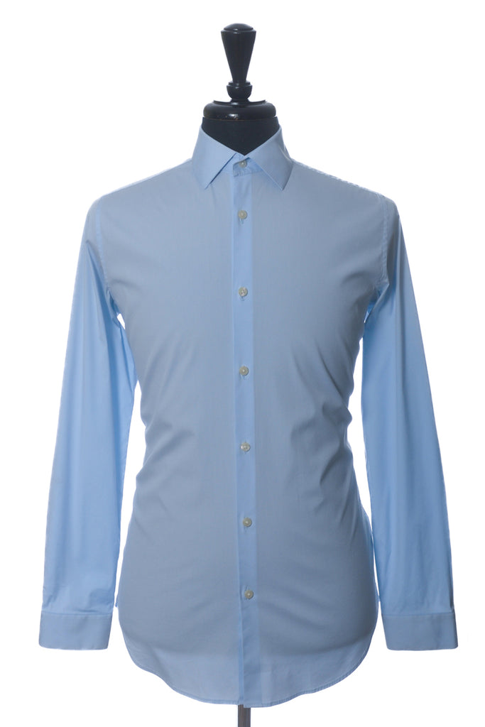 Theory Light Blue Sylvain Wealth Shirt