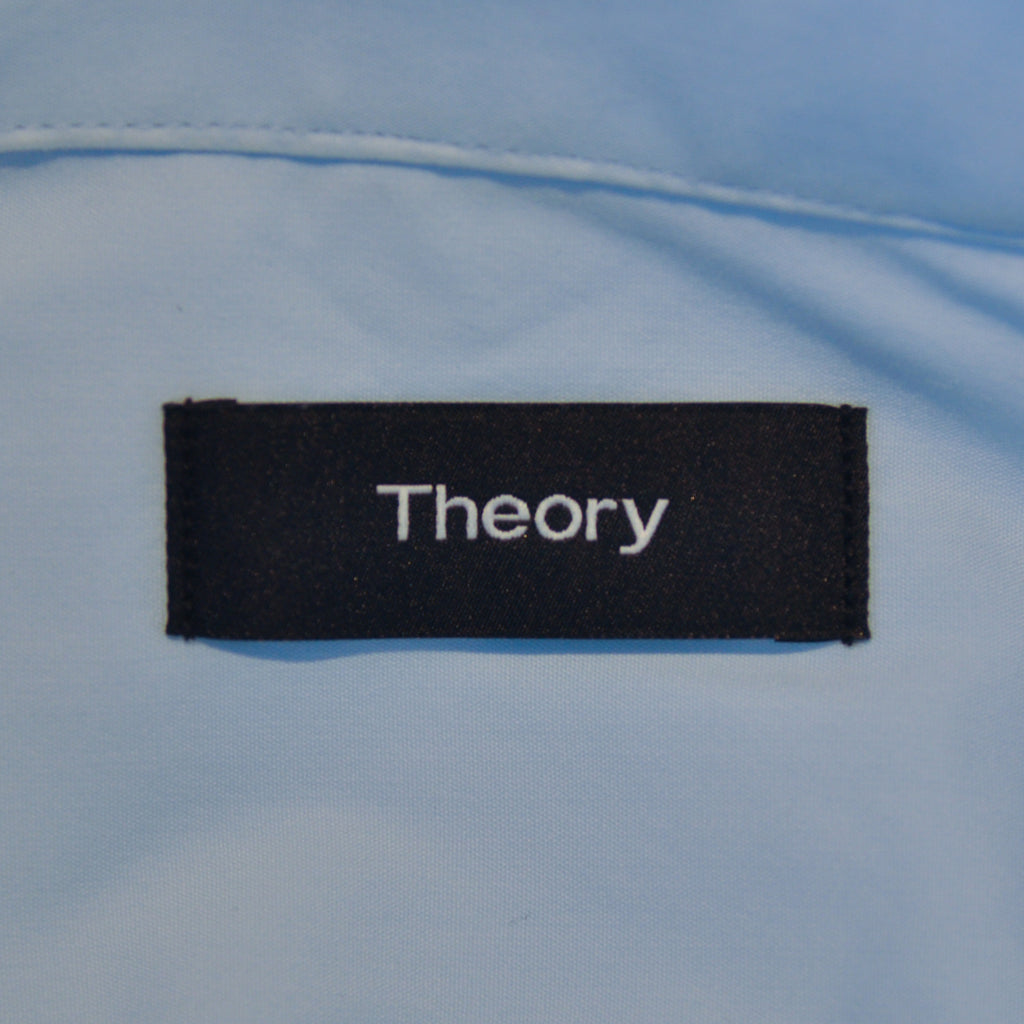 Theory Light Blue Sylvain Wealth Shirt