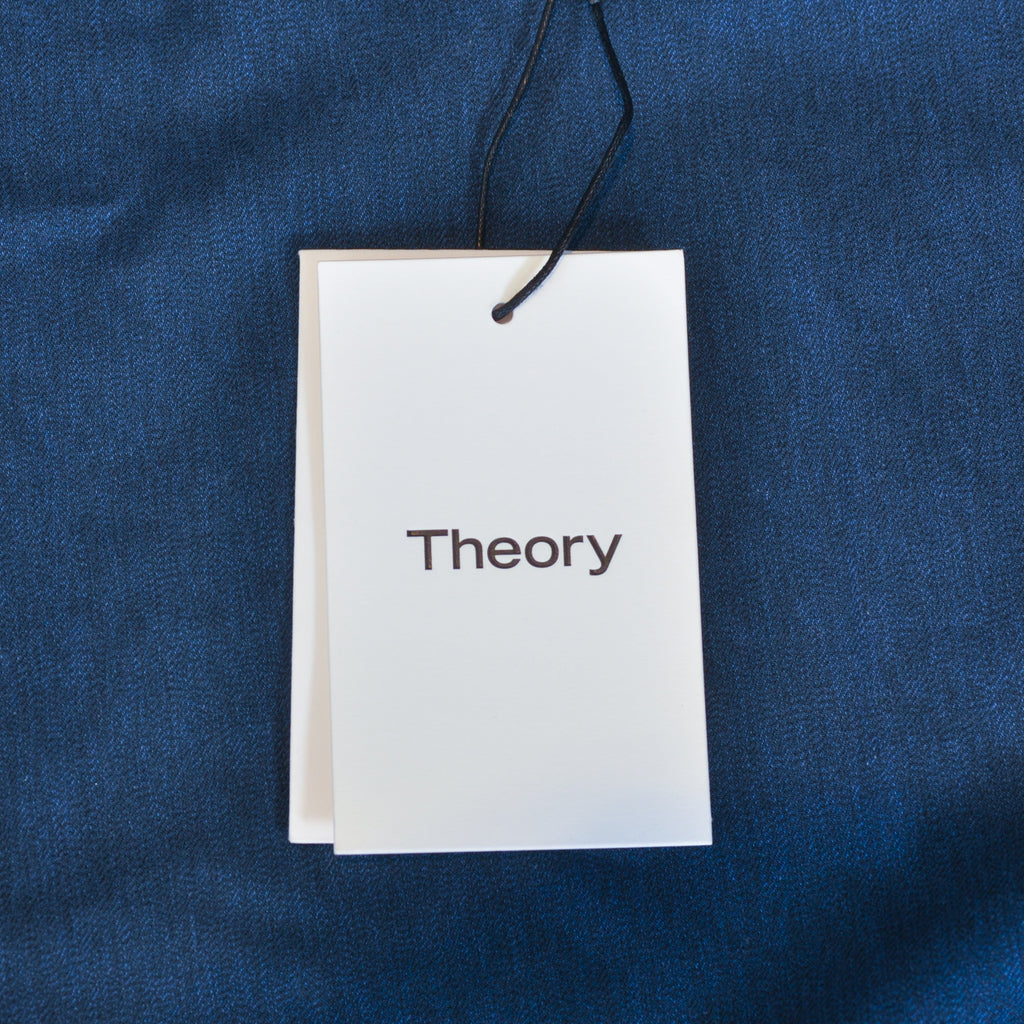 Theory NWT Victory Blue Zach Mendon Shirt