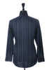 Etro Dark Blue Striped Shirt