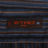Etro Dark Blue Striped Shirt