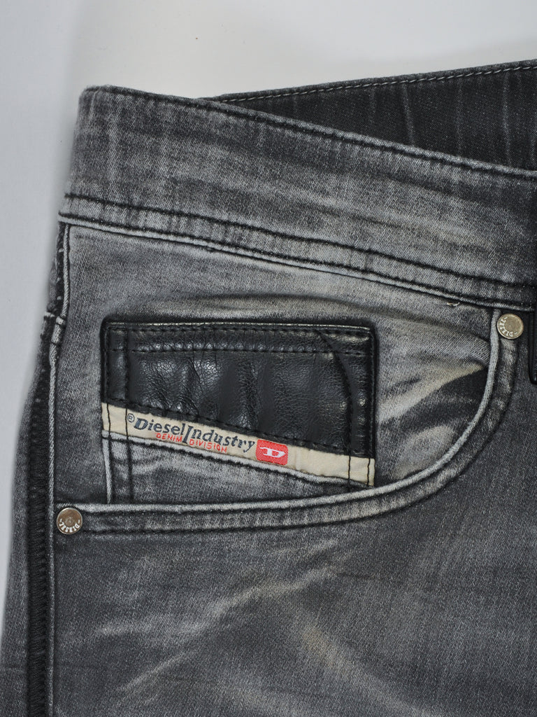 Diesel Black Narrot Denim Joggers