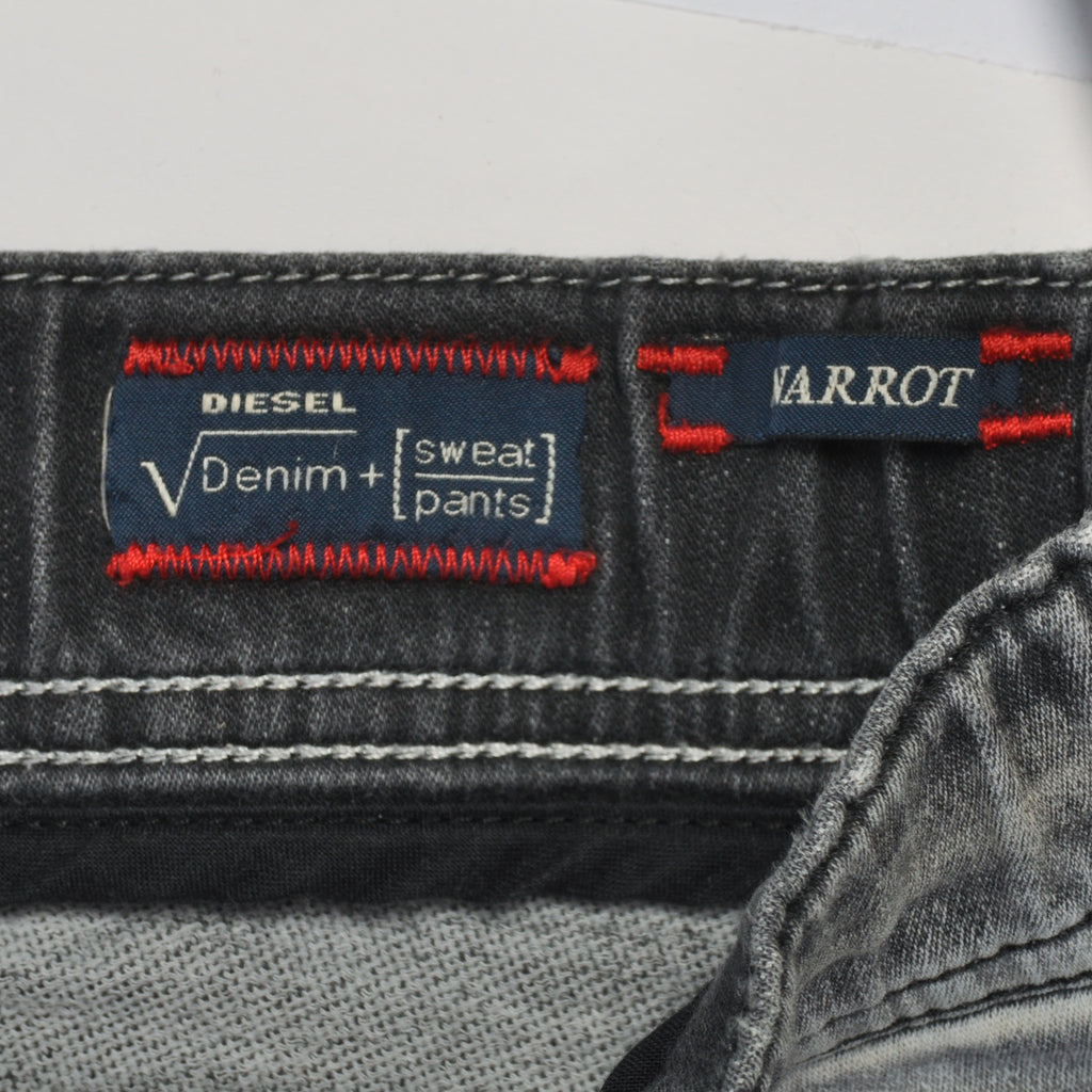 Diesel Black Narrot Denim Joggers