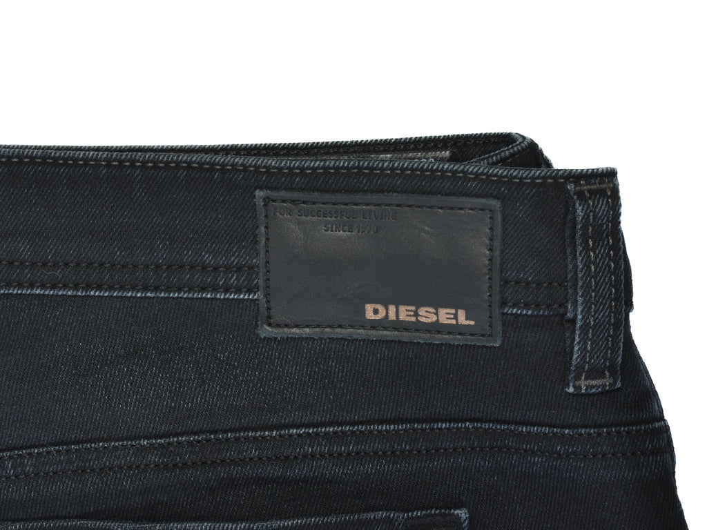Diesel Indigo Blue Distressed Safado Jeans