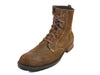 John Varvatos Brown Suede Lace-Up Boots