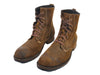 John Varvatos Brown Suede Lace-Up Boots