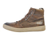 John Varvatos Brown Leather High Tops