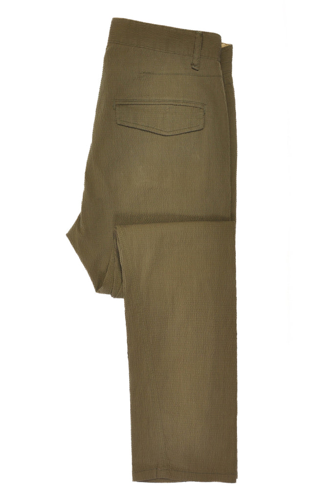Rag & Bone Green Seersucker Pants