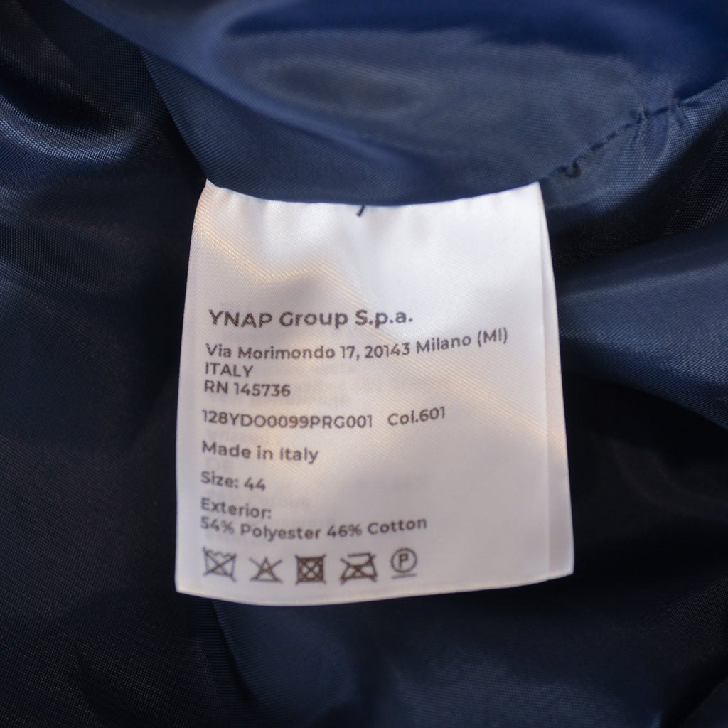 8 by Yoox Navy Blue Trench Coat