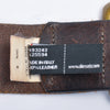 Diesel Brown Distressed Studded Leather Belt
