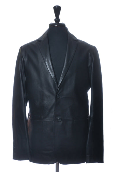 Sly & Co NWT Black Leather Milan Blazer Jacket