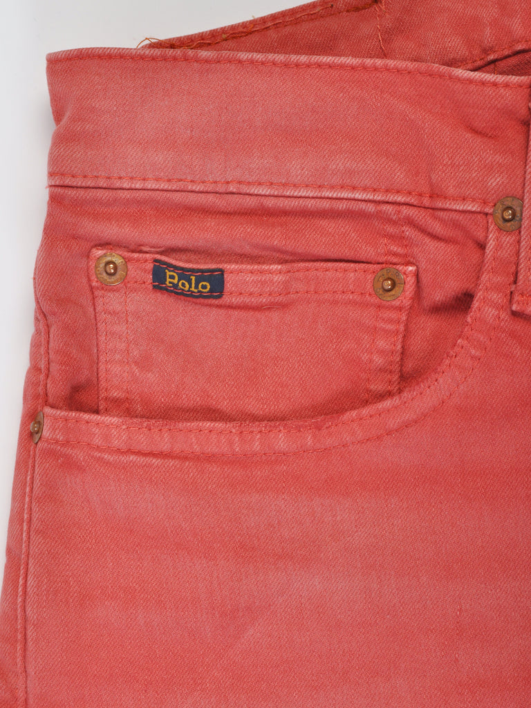 Polo Ralph Lauren Red Sullivan Slim Jeans