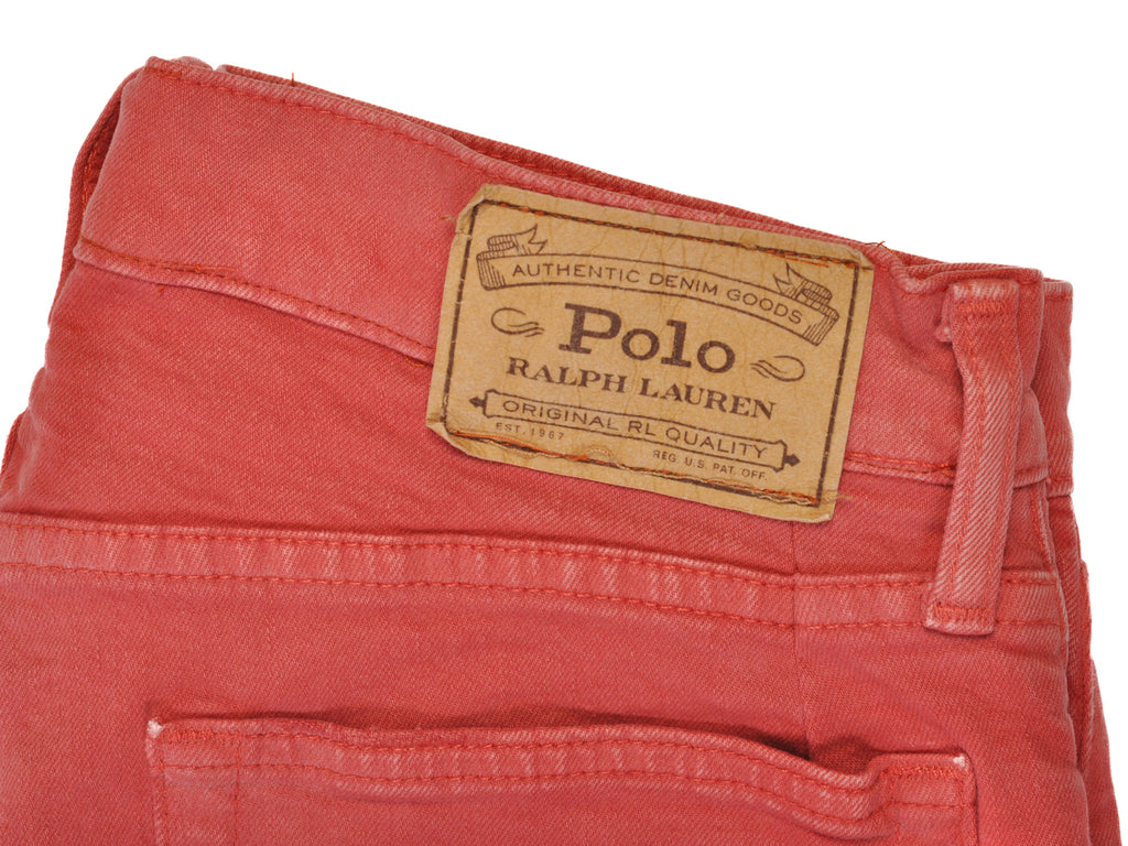 Polo Ralph Lauren Red Sullivan Slim Jeans