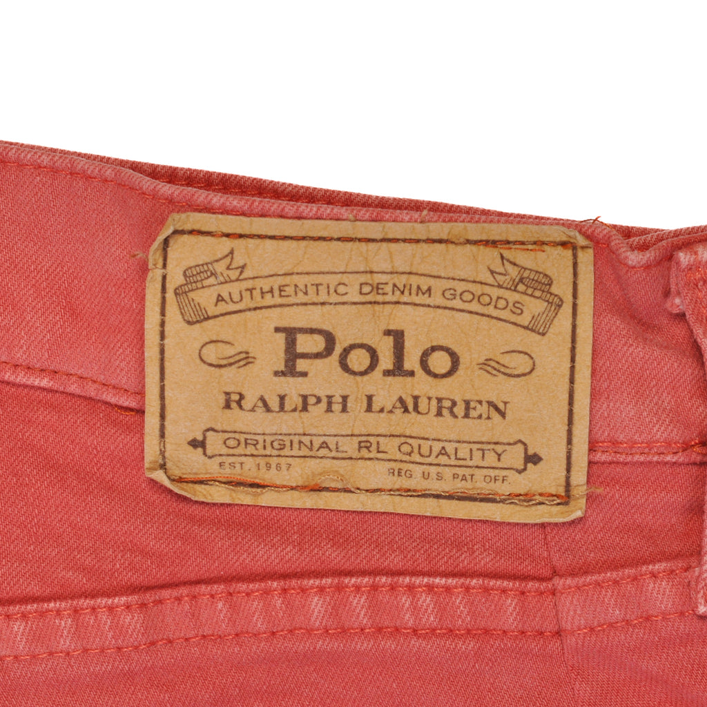 Polo Ralph Lauren Red Sullivan Slim Jeans