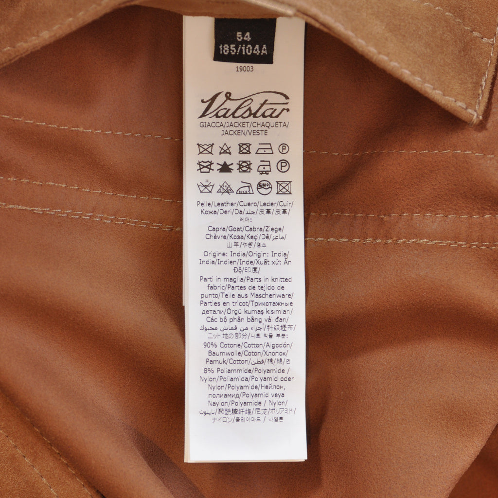 Valstar Light Brown Goat Suede Jacket