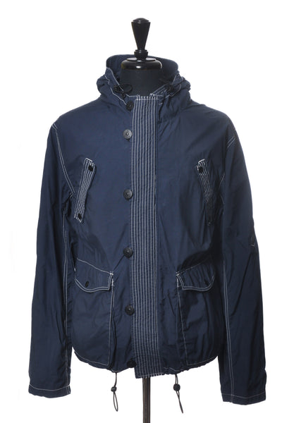 Company of Adventurers Navy Blue Contrast Stitch Storm Jacket