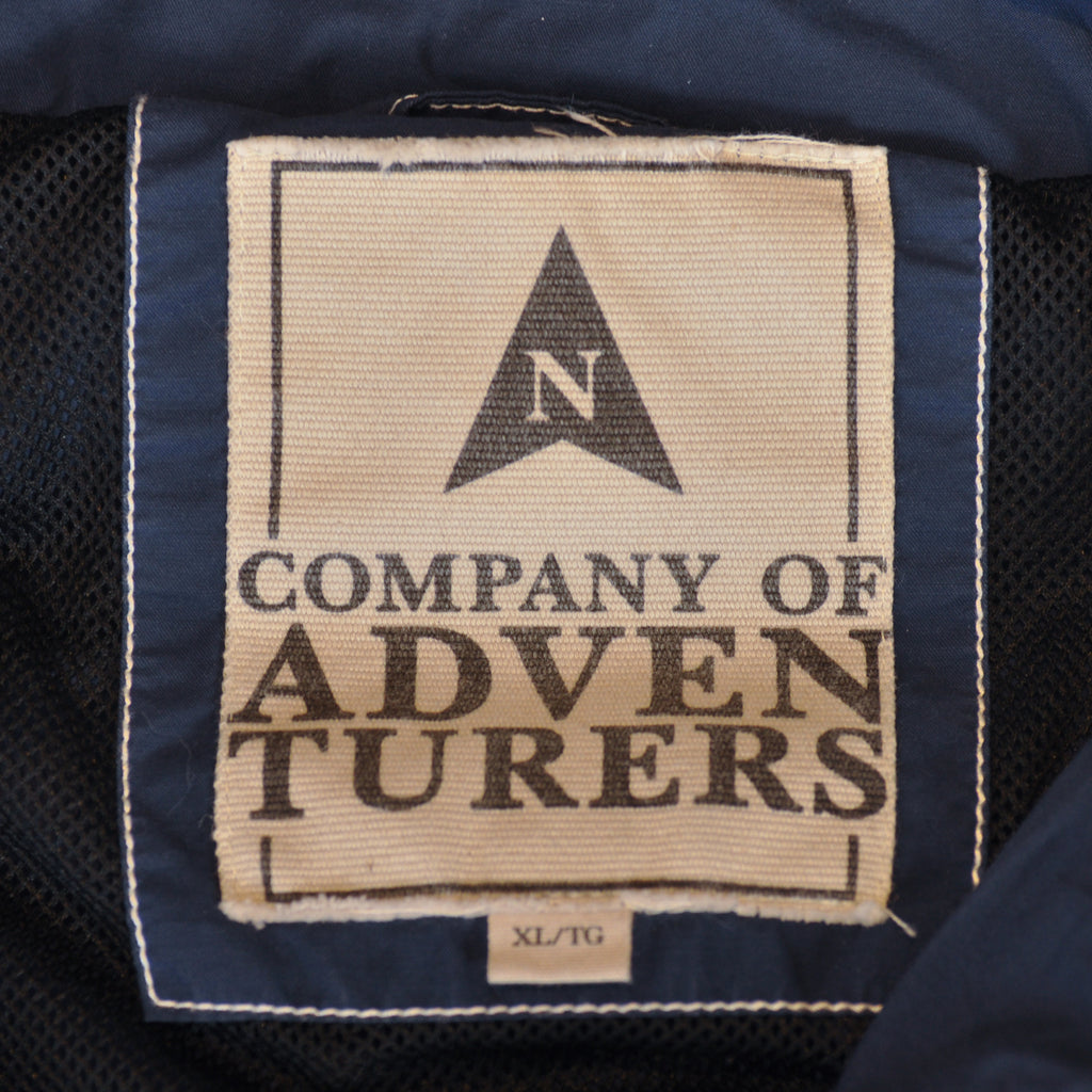 Company of Adventurers Navy Blue Contrast Stitch Storm Jacket