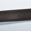 Montblanc Black Leather Dress Belt