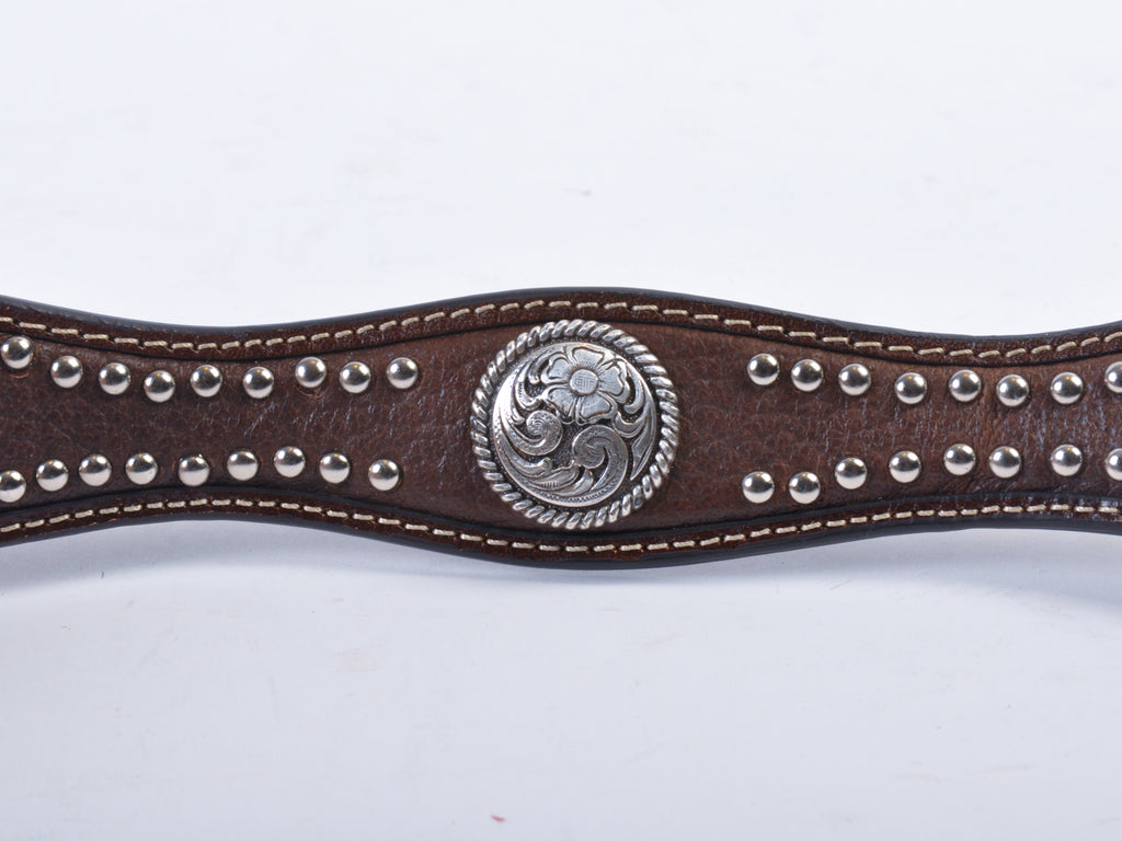 Ariat Brown Studded Leather Limited Edition Belt