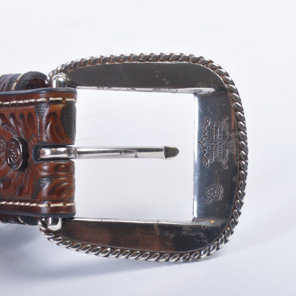 Ariat Brown Studded Leather Limited Edition Belt