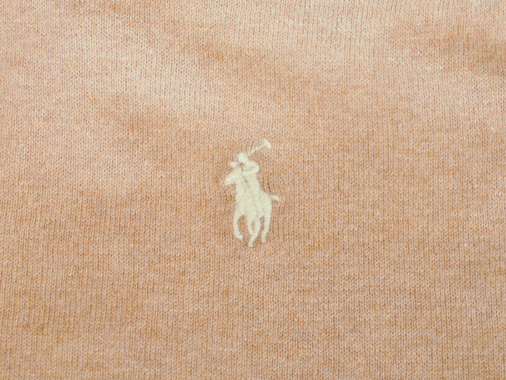 Polo Ralph Lauren Camel Brown Full Zip Sweater