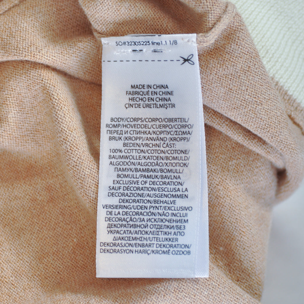 Polo Ralph Lauren Camel Brown Full Zip Sweater