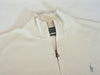 Polo Ralph Lauren Ivory PIma Cotton Quarter Zip