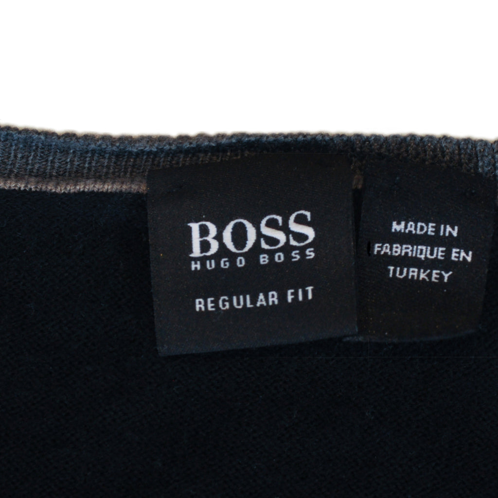 Hugo Boss Black Regular Fit Pardino V-Neck Sweater