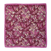 Eton Fuschia Floral Print Pocket Square