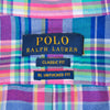 Polo Ralph Lauren Pink Plaid Classic Fit Untucked Short Sleeve Shirt
