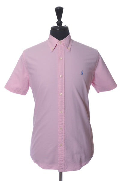 Polo Ralph Lauren Pink Classic Fit Short Sleeve Shirt