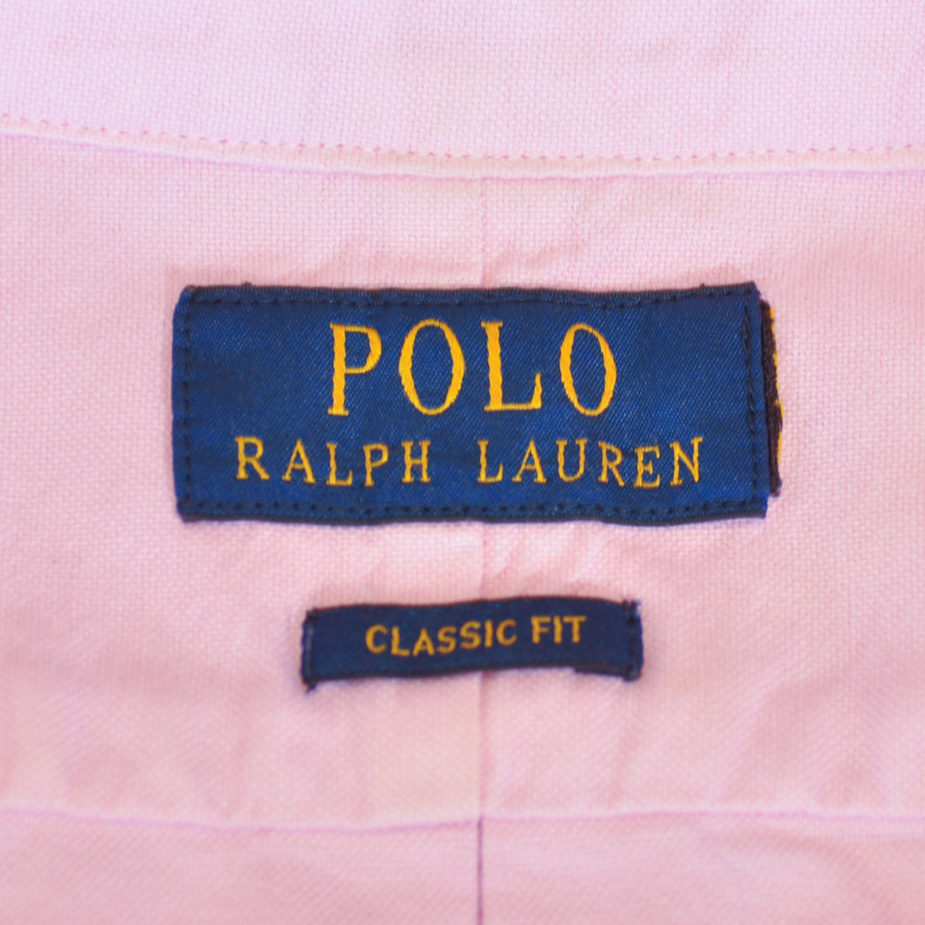 Polo Ralph Lauren Pink Classic Fit Short Sleeve Shirt