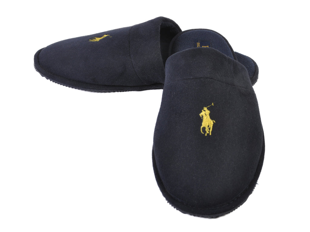 Polo Ralph Lauren Navy Blue Slippers
