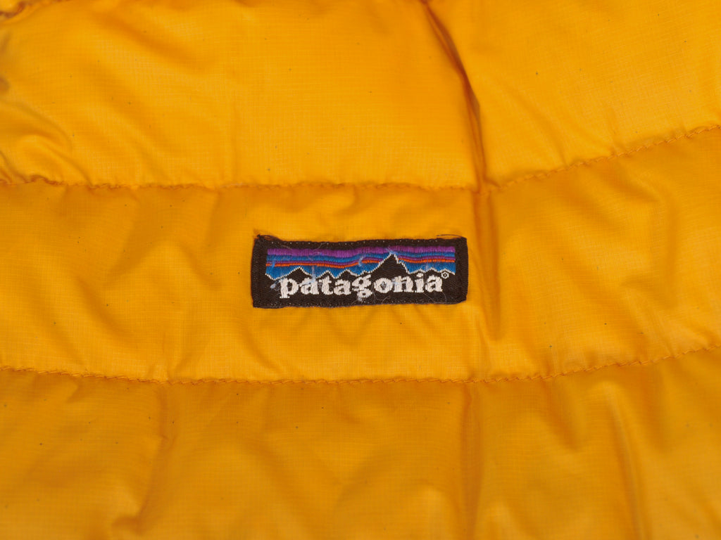 Patagonia Yellow Lightweight Puffer Jacket