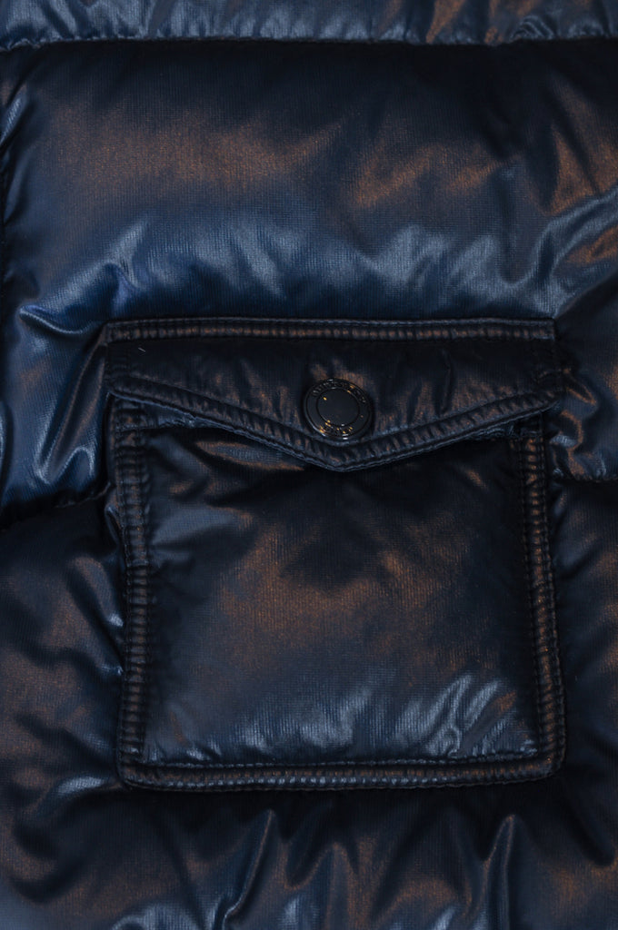 Burberry Brit Navy Blue Down Puffer Jacket