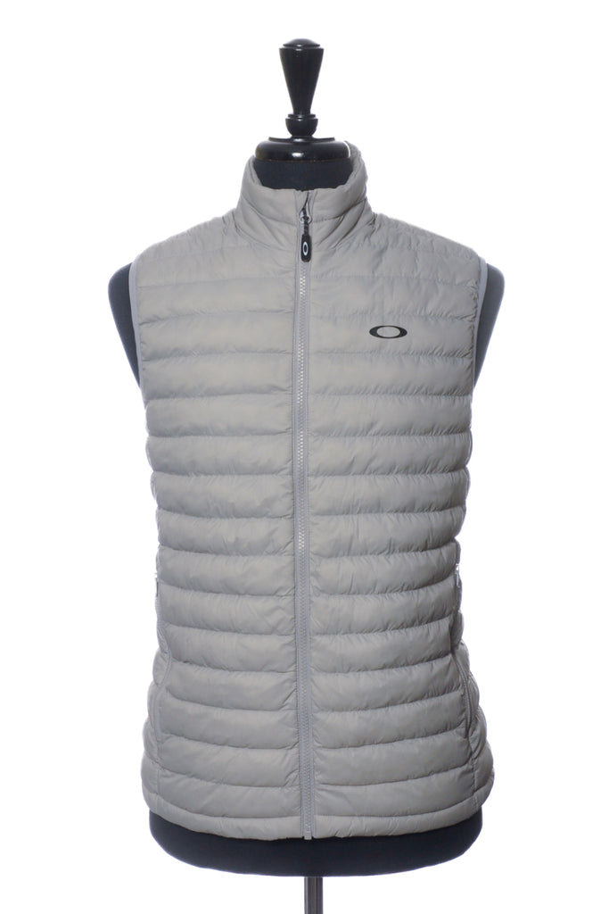 Oakley Light Grey Performance Fit Puffer Vest
