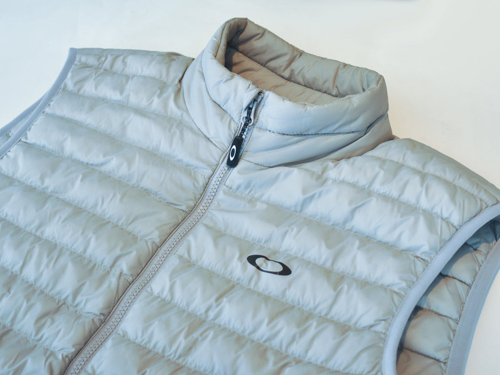 Oakley Light Grey Performance Fit Puffer Vest