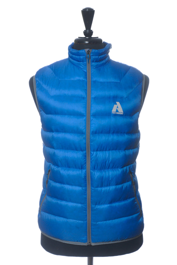 Eddie Bauer Royal Blue First Ascent 800 Fill Down Vest